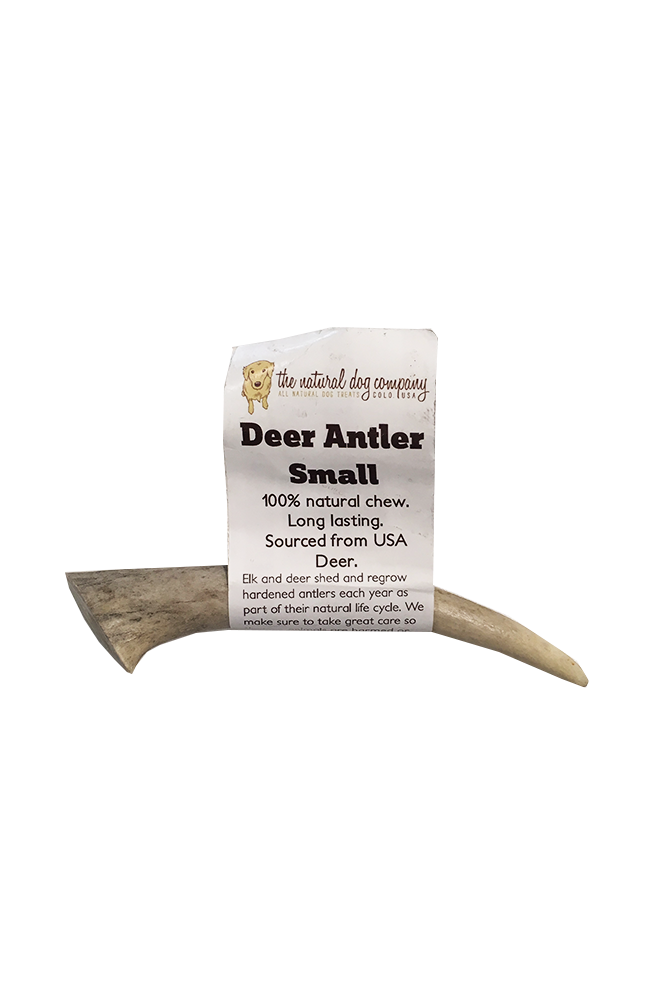Natural Dog Co. Deer Antler, Small